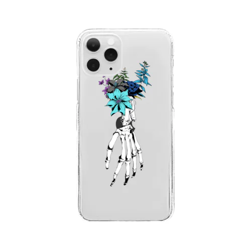 「hand×plant」 Clear Smartphone Case