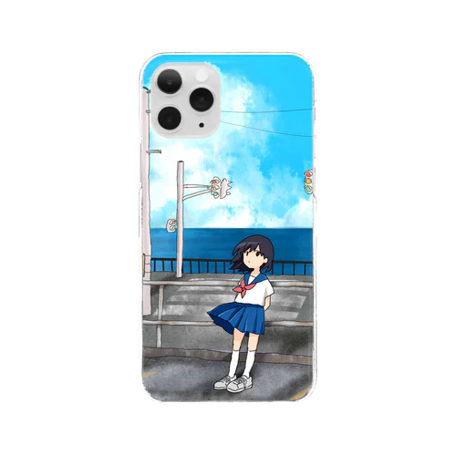 海辺 Clear Smartphone Case