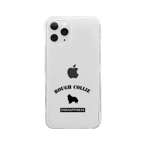 ONEHAPPINESS　ラフコリー Clear Smartphone Case