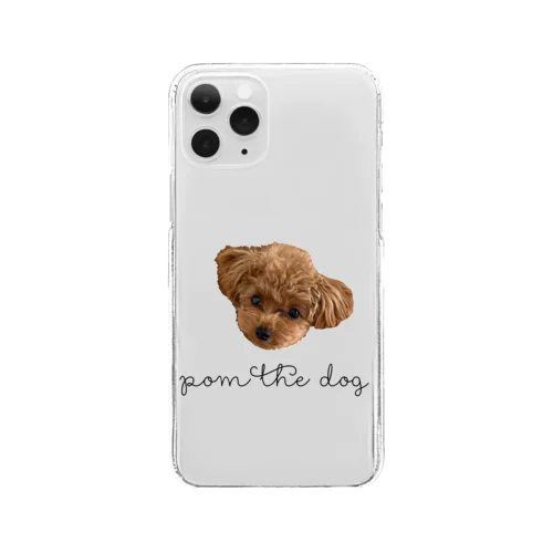 POM THE DOG Clear Smartphone Case