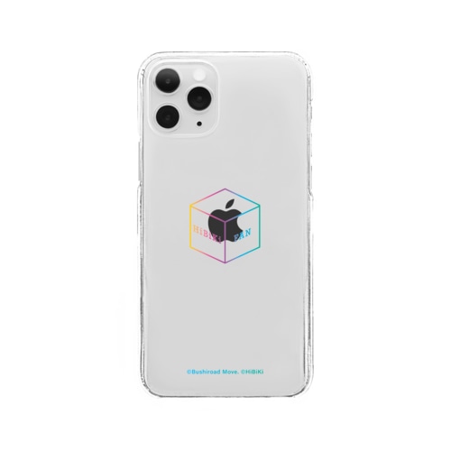 「ヒビキボックスロゴ」クリアスマホケース Clear Smartphone Case