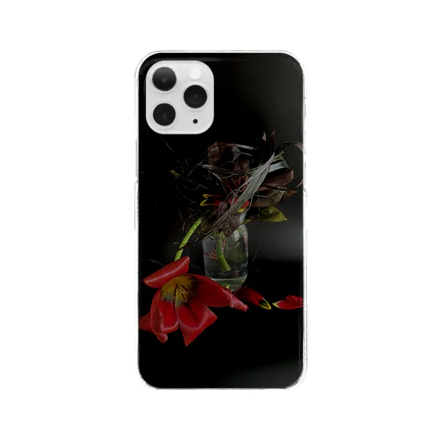 flowers① Clear Smartphone Case