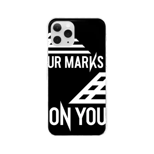 ON YOUR MARKS スマホケース 투명 스마트폰 케이스