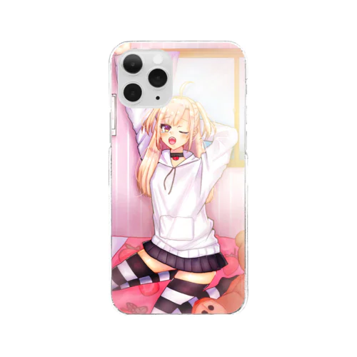 七海なるちゃん Clear Smartphone Case