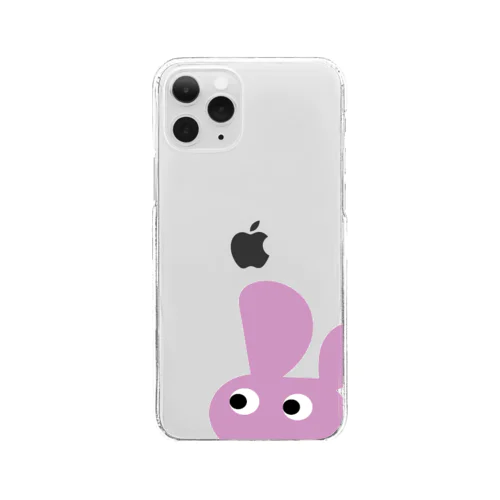 うさぴょこ Clear Smartphone Case