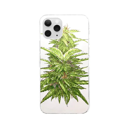 chill time Clear Smartphone Case