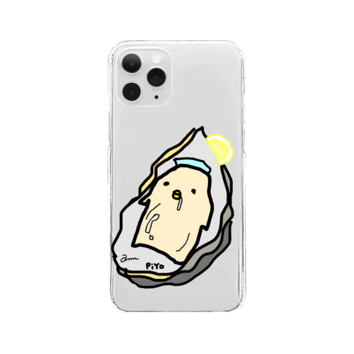 🦪🍋牡蠣ぴよ🐤♨️ Clear Smartphone Case