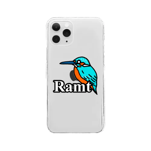 Ramt カワセミロゴ Clear Smartphone Case