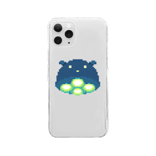 メンダコUFO. Clear Smartphone Case