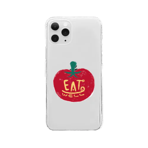 🍅 有機栽培とまと 🍅 Clear Smartphone Case