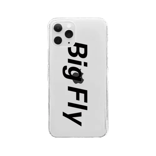 Big Fly (Black) Clear Smartphone Case