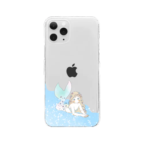 マーメイド Clear Smartphone Case