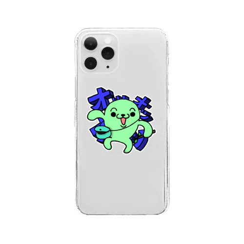 あじゃじゃし Clear Smartphone Case