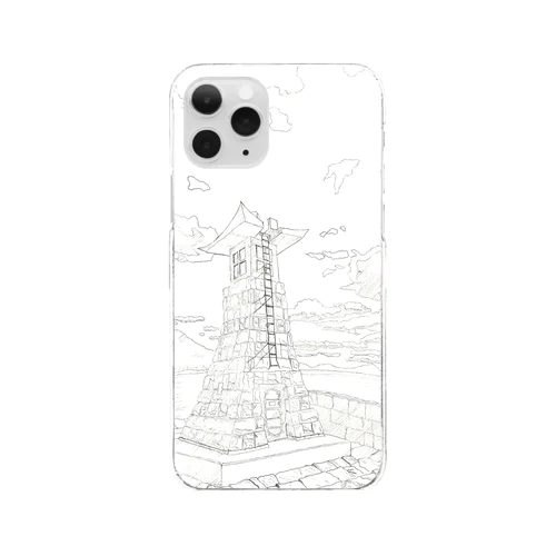 御手洗町並み保存地区　千砂子波止 Clear Smartphone Case