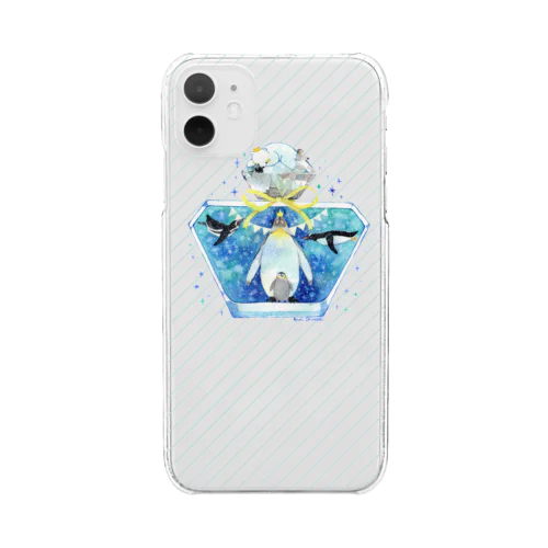 Aqua fragrance Clear Smartphone Case