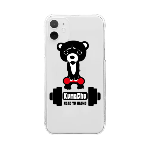 KumaCho-（A） ～Road to Macho～ Clear Smartphone Case