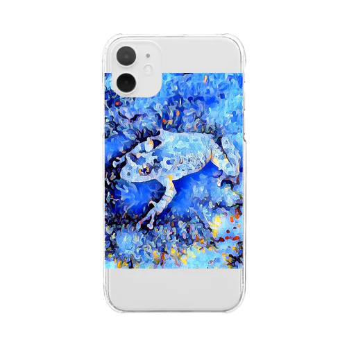 Fantastic Frog -Frozen Version- Clear Smartphone Case