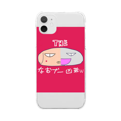 THEなおブー凶弟💝 Clear Smartphone Case