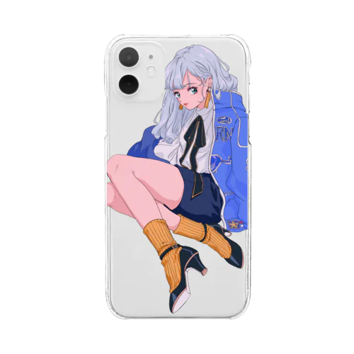 あいつのアウター11ちゃん Clear Smartphone Case