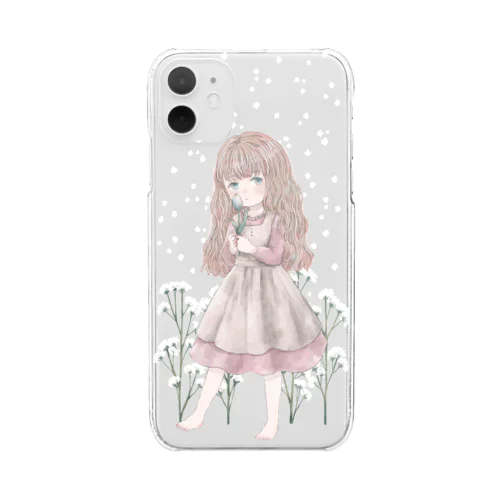 舞い上がる Clear Smartphone Case