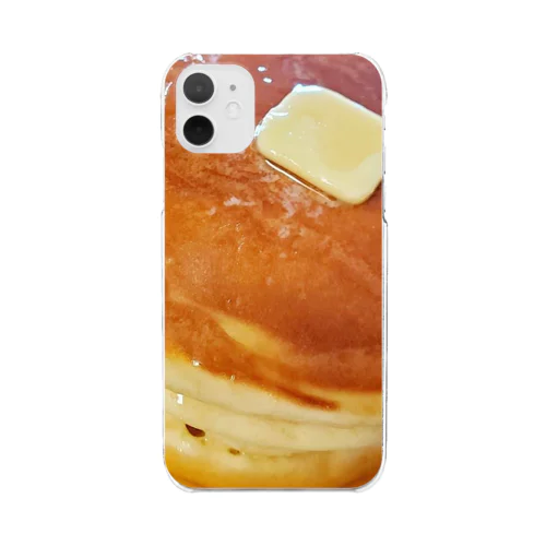 糖質制限の敵、ホットケーキ Clear Smartphone Case