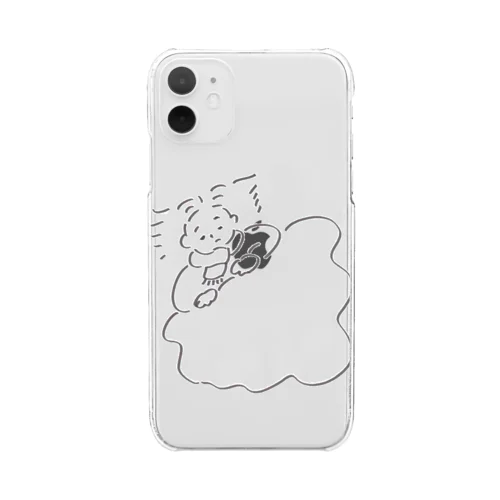 ネンネちゃん Clear Smartphone Case