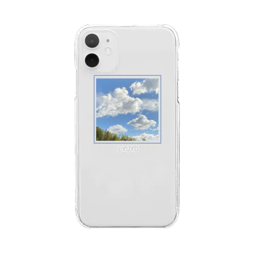 ある晴れた日の空シリーズ Clear Smartphone Case