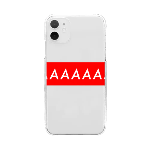 AAAAA グッズ Clear Smartphone Case