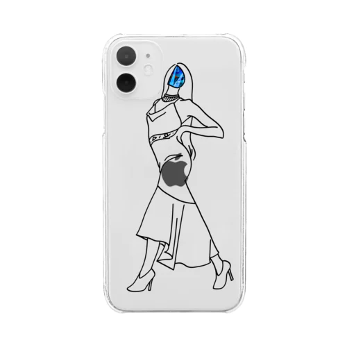 soysio041 Clear Smartphone Case