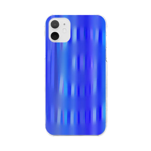 雨の波紋 Clear Smartphone Case