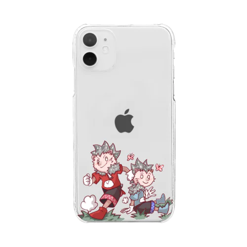 TIC_TAC_Hedgehog Clear Smartphone Case