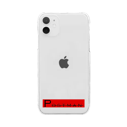 【POSTMAN】 Clear Smartphone Case