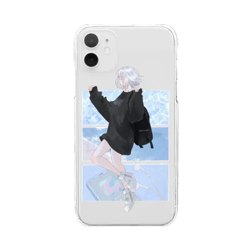 夢日記クリア Clear Smartphone Case