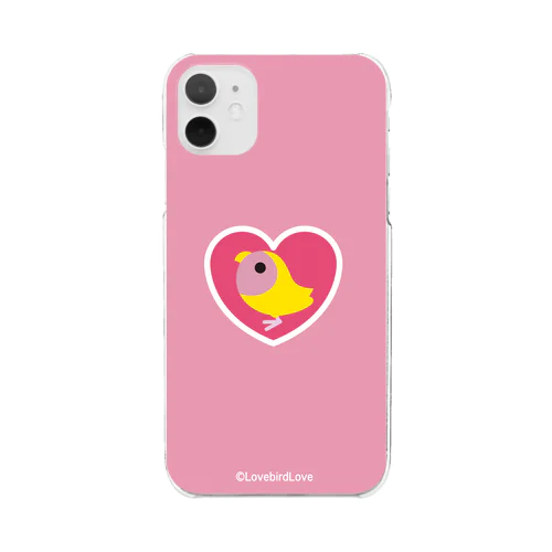 コザクラインコイエロー Clear Smartphone Case