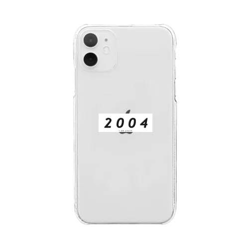 2004 / i am youth Clear Smartphone Case