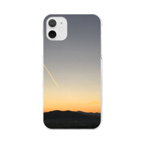 ひこうき雲 Clear Smartphone Case