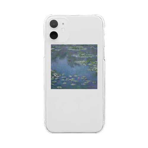 睡蓮/モネ Clear Smartphone Case