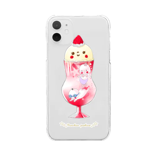 いちごしょだぷろーと Clear Smartphone Case