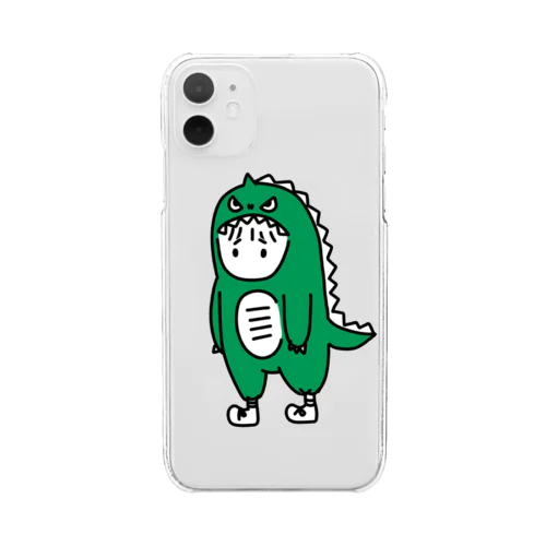 こまったくん Clear Smartphone Case