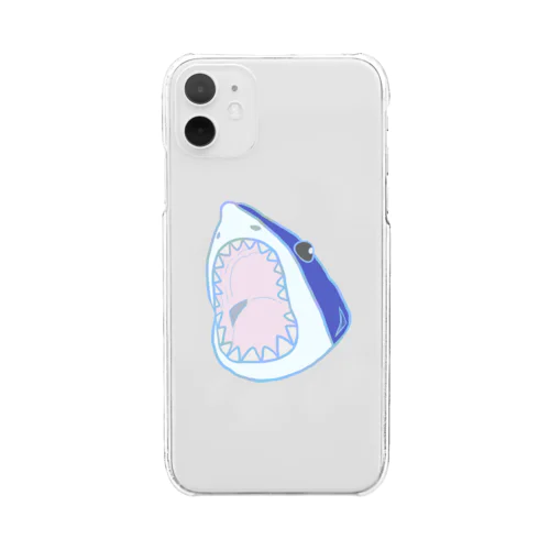 サメさん Clear Smartphone Case