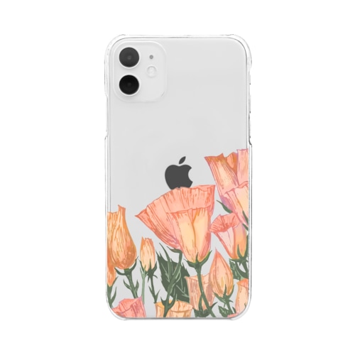 Flowerspring Clear Smartphone Case