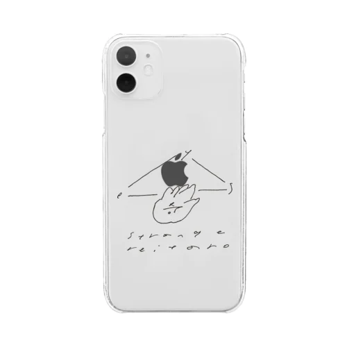 strange reitaro logo series (Hiroaki Ooka) Clear Smartphone Case