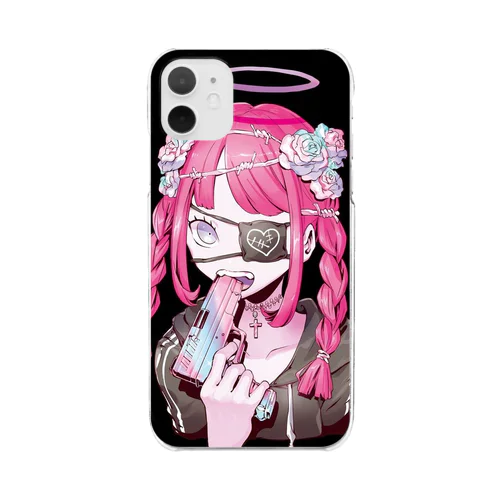 天使ちゃん iPhoneケース Clear Smartphone Case