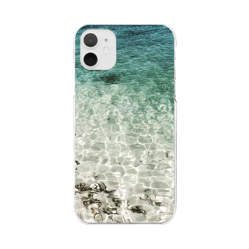 沖縄の海より Clear Smartphone Case