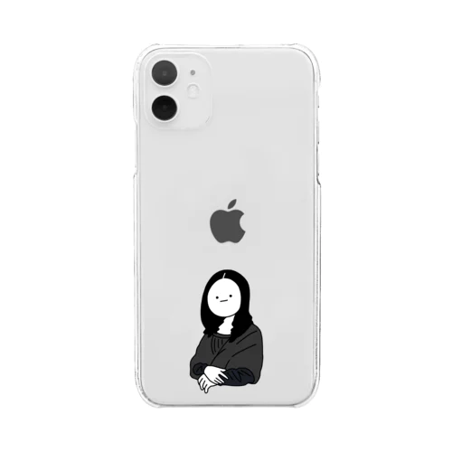 モナ・リザ Clear Smartphone Case