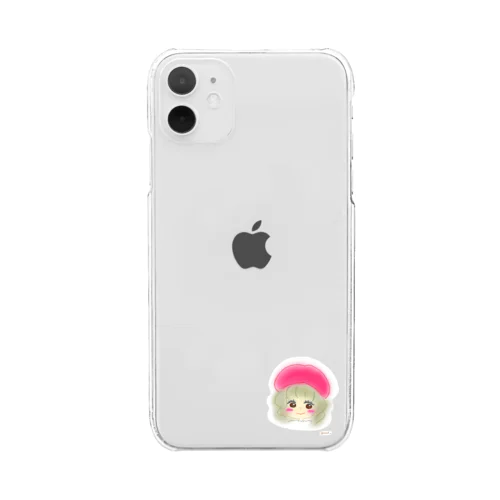 もこちゃん Clear Smartphone Case