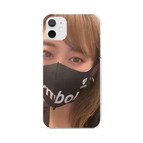 なーちゃん × NEM Symbol コラボGOODS Clear Smartphone Case