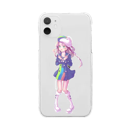 チャートちゃん Clear Smartphone Case