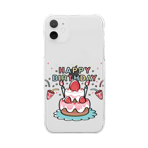 HAPPY BRITHDAY_4 Clear Smartphone Case