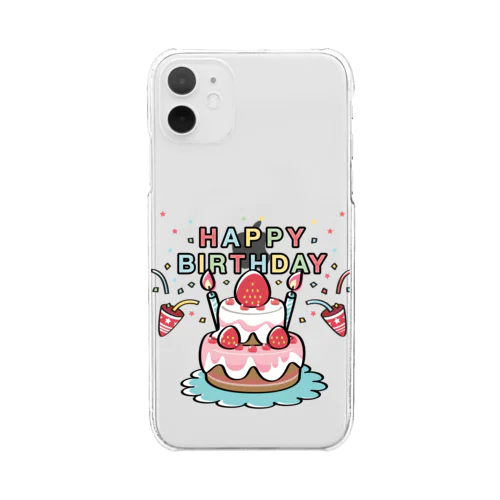 HAPPY BRITHDAY_4 Clear Smartphone Case